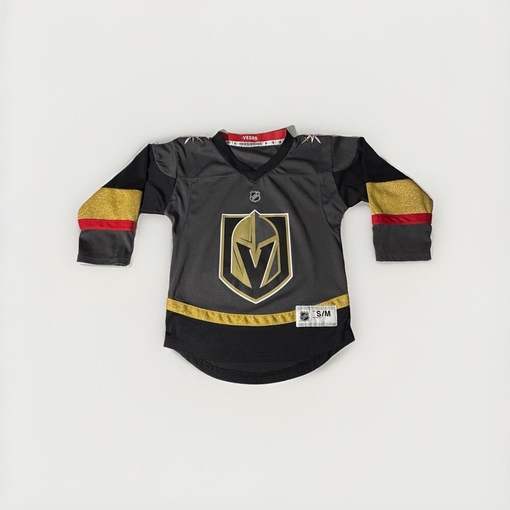 Vegas Golden Knights NHL Youth S/M Black Hockey Jersey VGK
